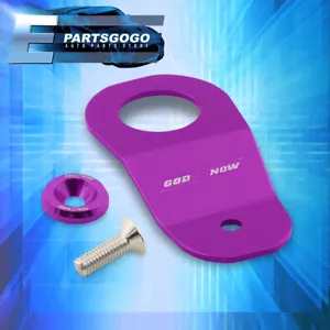 For Acura / Honda JDM Aluminum Radiator Stay Mount Bracket Fender Washer Purple - Picture 1 of 3