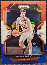 2021-22 Panini Prizm Dario Saric Phoenix Suns Red White Blue Prizm Card Mint