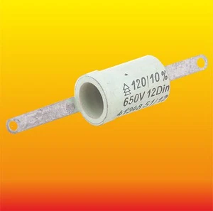 120 pF 650 V LOT=2 HIGH VOLTAGE RFT DRALORIC VISHAY TYPE CERAMIC CAPACITORS - Picture 1 of 3