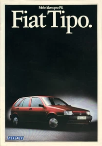 Fiat Tipo Prospekt Brochure Depliant 03/1990 - Bild 1 von 1