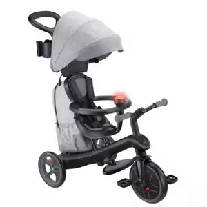 Globber EXPLORER Trike 4in1 DELUXE PLAY -Black/Grey - Picture 1 of 1