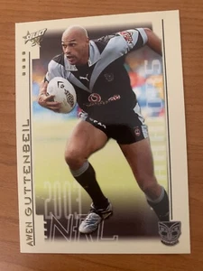 2003 Select XL #162 Awen Guttenbeil Rugby League NRL Card- WARRIORS - Picture 1 of 2