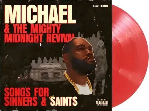 Michael & The Mighty Midnight Revival Songs For Sinners & Saints Red Vinyl NewLP - Image 1 of 1