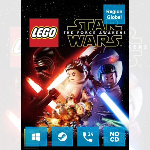 LEGO STAR WARS The Force Awakens for PC Game Steam Key Region Free - Image 1 of 1