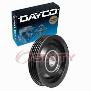 Dayco Drive Belt Idler Pulley for 1993-1997 Infiniti J30 Engine Bearing pm