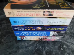Lori Foster lot of 5 Contemporary Romance Paperbacks - Imagen 1 de 1