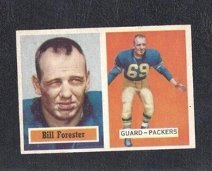 1957 Topps football card #69 Bill Forester Green Bay Packers NEAR MINT - Picture 1 of 2
