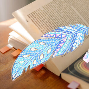 6 Pcs Adults Bookmarks Crystals for Crafts DIY Art Child