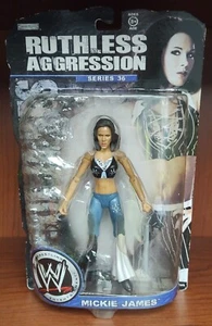 WWE Ruthless Aggression Mickie James Series 36 Figure New Jakks Pacific 2008 - Picture 1 of 6