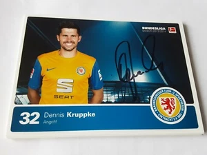 Signierte AK Dennis Kruppke Eintracht Braunschweig NEU - Imagen 1 de 1