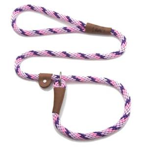 Mendota  Dog Puppy Leash  British Style Slip Lead  Lilac  4, 6 Foot - Picture 1 of 5