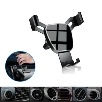 Car Phone Holder Air Vent Gravity Design Mount Cradle Stand For Mobile Phone GPS - Image 1 of 4