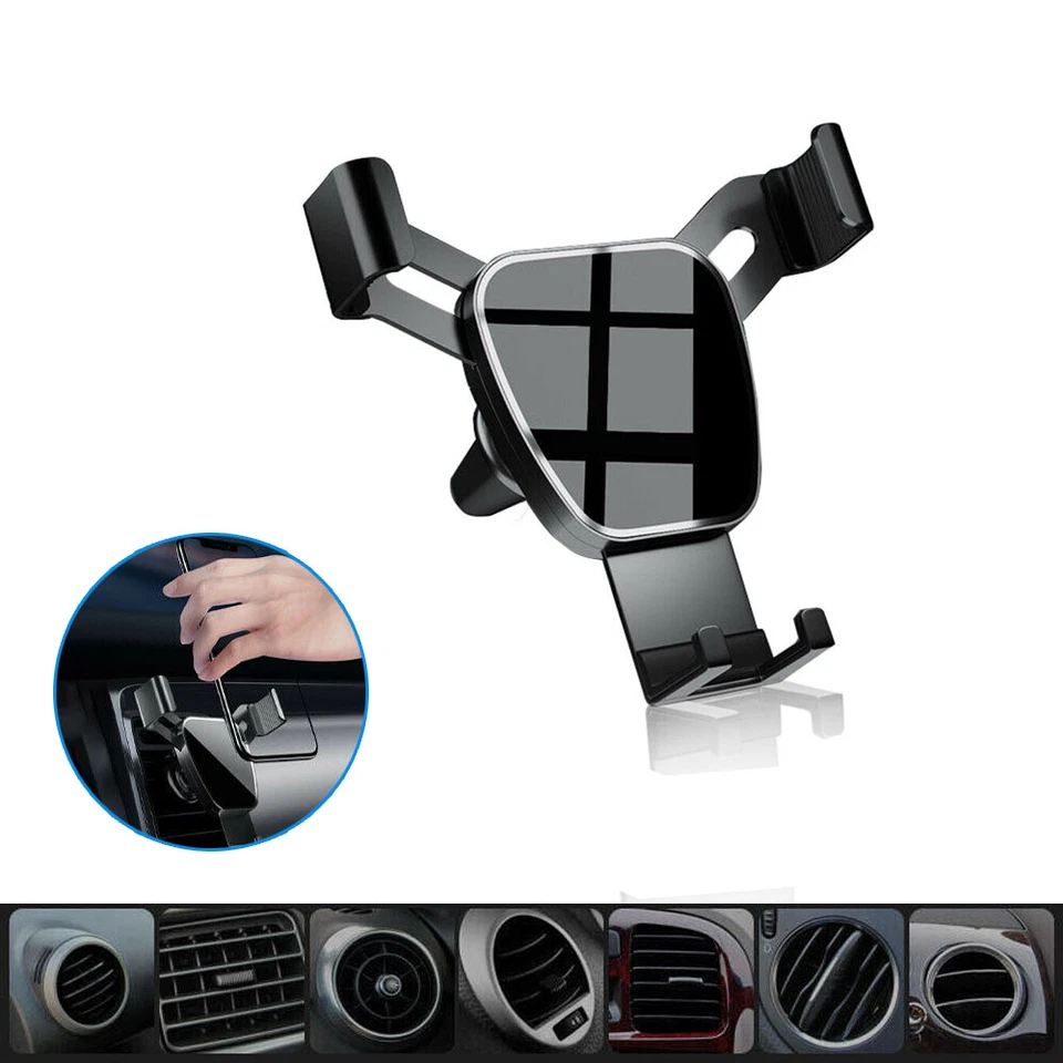 Car Phone Holder Air Vent Gravity Design Mount Cradle Stand For Mobile Phone GPS - Image 1 of 4