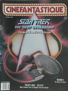 CineFantastique n°2- 1991 : Star Trek Batman II Freddy's   - en Anglais - Imagen 1 de 1
