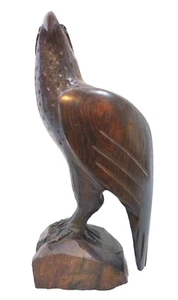 Figura MCM Escultura Águila Ironwood Tallada a Mano De Colección 12" Pesada 3 libras 13 oz. - Imagen 1 de 12