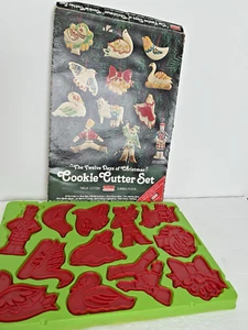 Vintage Chilton Twelve Days of Christmas Ausstecher Set 1978 komplett in Box - Bild 1 von 6