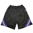 Nike Kansas State Wildcats Black Basketball Shorts Game Used Authentic Xl 9