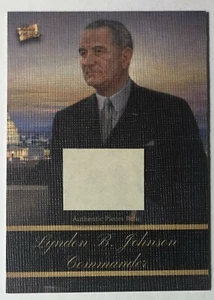 LYNDON B. JOHNSON EL BAR PIEZAS DEL PASADO DOCUMENTO FIRMADO RELIQUIA PRESIDENTE DE ESTADOS UNIDOS - Imagen 1 de 2