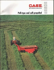 1967 CASE WINDROWERS 28-page advertising sales brochure 555, 575, 655, 955, 1155 - Picture 1 of 7