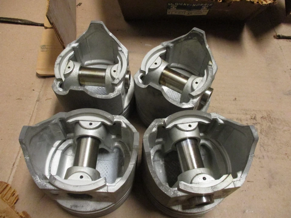 1958 1959 Mercury 383 LH pistones McQuay-Norris P-671 AX L.H. 030  Foto 1 de 4