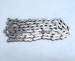 ~ SEDIS SEDISPORT Chain 112L 1/2 x 3/32 GT7 SA Silver Derailleur Chain - GC ~ - Picture 1 of 6