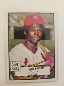2021 Topps 70th VIP Celebration Platinum Anniversary Lou Brock #167 "LIMITED" - Picture 1 of 3