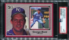 PSA 9 MINT 1983 DONRUSS ACTION ALL-STARS GEORGE BRETT #42 ROYALS 62964 B249