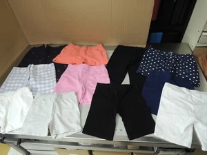 Lot of (11) Pairs of Girls size 7, 7/8 and 8 Shorts and Capris - Picture 1 of 12