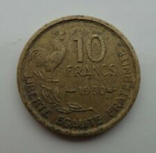 10 CENTIMES FRENCH 1950 CIRCULATED COIN -- REF 135