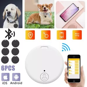 6X Bluetooth Anti-lost Locator Tracker Smart Tag Key Phone Bag Pet Finder US - Picture 1 of 18