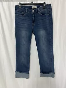 Jeans donna Angels Forever Young firmati taglio dritto lavaggio medio blu 10 - Foto 1 di 5