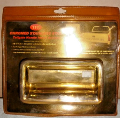 TFP INC 414 CROMO ACERO INOXIDABLE MANIJA INSERCIÓN ACENTO 88-98 GMC SIERRA * Foto 1 de 2