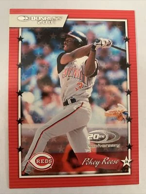 2001 Donruss Baseball Card #45 Pokey Reese Cincinnati Reds NmMt Free Shipping! - Image 1 of 2