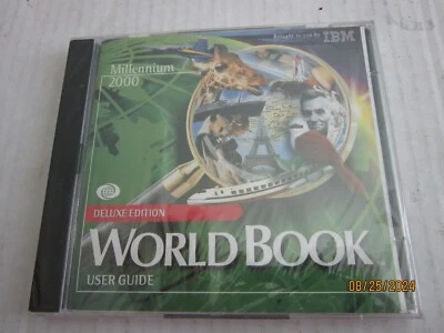 Millenium 2000 Deluxe Edition World Book PC CD-ROM New & Sealed - Image 1 of 2