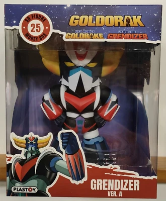 UFO ROBOT GOLDRAKE GRENDIZER MONEY BANK- STANDING- PLASTOY 16CM - Immagine 1 di 3