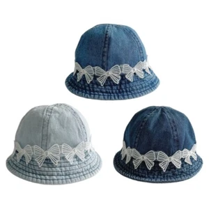 Embroidery Fisherman Hat Adjust Child Sun Protective Fishing Hat Spring Hat - Picture 1 of 10