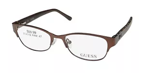 GUESS 9123 ACETATE/STAINLESS STEEL LIGHT WEIGHT PREMIUM EYEGLASS FRAME/GLASSES - Picture 1 of 7