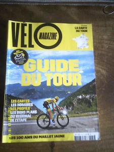 CYCLISME 3 VELO MAGAZINE TOUR DE FRANCE 2019 EQUIPES CARTE ETAPES BERNAL - Imagen 1 de 7