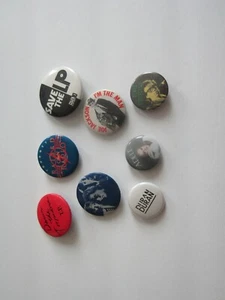Artista musical - Varios botones Pinback - Juego de 8 - Imagen 1 de 1