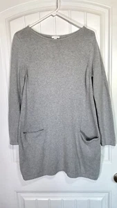 PureJill J Jill Pocket Sweater Dress Gray Size S - Picture 1 of 9