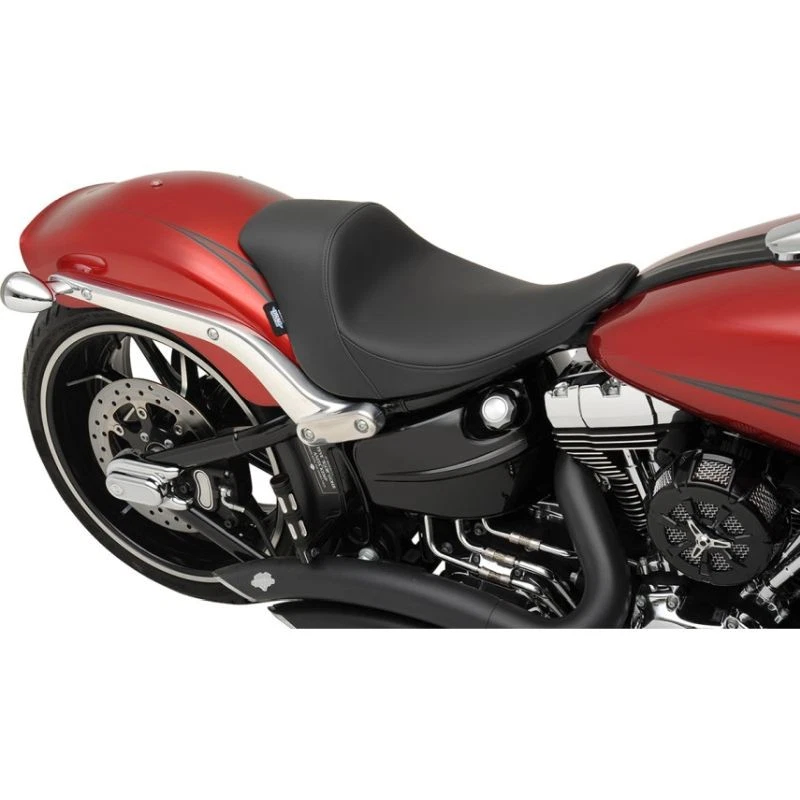 Asiento individual liso Drag Specialties 23" L X 11 3/4" W para Harley FXSB Breakout... Foto 1 de 2