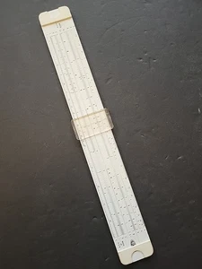 Acu-Math No.400 mit Vinylscheide Made in USA Vintage Rechenschieber - Bild 1 von 8