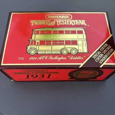 Matchbox Models Of Yesteryear 1931 Trolleybus Diddler Model - Image 1 of 4