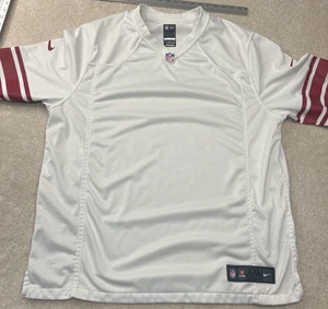 Solid White Red Multi Team Blank Custom Jersey Mens XXL 2XL Nike On Field NWOT - Picture 1 of 7