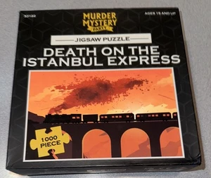 Death On The Istanbul Express Murder Mystery Party Jigsaw Puzzle 1000 Pieces - Picture 1 of 6