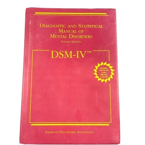 Diagnostic and Statistical Manual of Mental Disorders 4th Edition Hard Cover - Bild 1 von 9