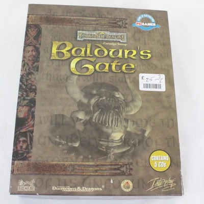 Baldur's Gate - 5xCD Game (Boxed) - Image 1 of 4