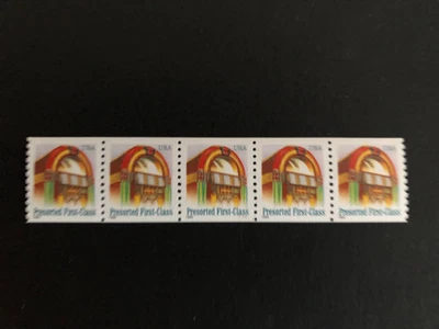 U.S. Stamps, Scott # 2912, PNC5 # S11111, (25c) Juke Box, MNH - Image 1 of 2