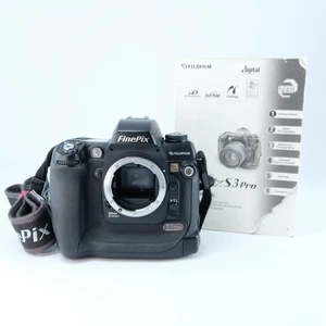 Fujifilm FinePix S3 Pro DSLR Digital Camera Body Nikon F Mount Vintage - Picture 1 of 8