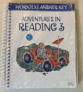 Worktext Answer Key - Adventures In Reading 3 - 3rd Edition - NEW SEALED - Picture 1 of 1